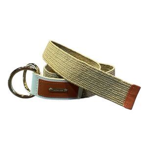 Michael Kors Women’s Large Leather w/ Poly Stretch Kahki Tan Belt
